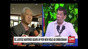 Supreme Court Associate Justice Samuel Martires vows to be fair in his decisions as Ombudsman | bit.ly/2OnxVRB | NewsWatch Plus Philippines
