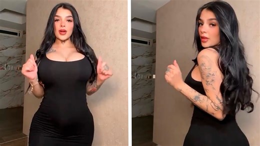 Karely Ruiz luce su figura tras el nacimiento de su hija con baile en Instagram
