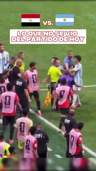 ¡Final de locos! El escándalo entre Messi y los DT de Egipto🚨