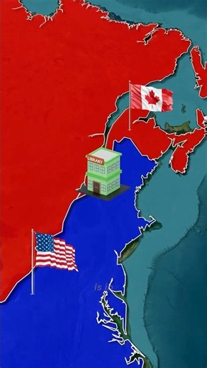 How Can One Building Be in Two Countries? 🇺🇸🇨🇦
