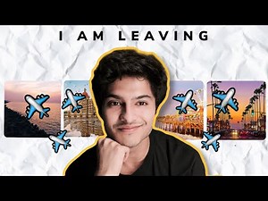 I am leaving India in a week...