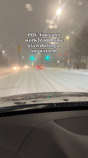 Nicole Karkic - Meteorologist & TV Host on Instagram: "Hit like if you’re like us meteorologists, and working from home is never an option. I’m heading in with your storm updates. ❄️"