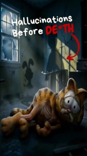 “Garfield’s Final Hallucination (1989 Horror Comic Theory)”