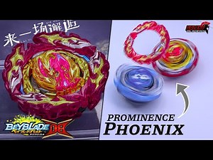 ¡EL BEYBLADE LANZA PROYECTILES! PROMINENCE PHOENIX.Tp.MUn-10 Review | Beyblade Burst Dynamite Battle