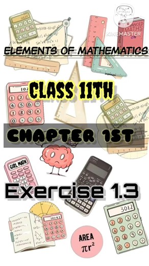 elements of mathematics, Sets exercise 1.3#class11maths #elementsofmathematics #maths