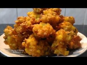 Corn Fritters| Corn bhaji| easy and yummy| Recipe by Aishwarya Sunil Bivalkar