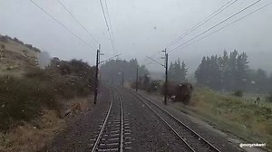 139K views · 2.4K reactions | ❄️ Check out this ‘cool’ video one of our Locomotive Engineers captured on his GoPro. 理 Despite the cold weather Hihitahi was experiencing, our driver was as snug as a bug in a rug from inside the confines of his cabin.  Footage taken by Morgan Tukariri, who set up a GoPro in anticipation of the weather before heading off. | KiwiRail | Facebook