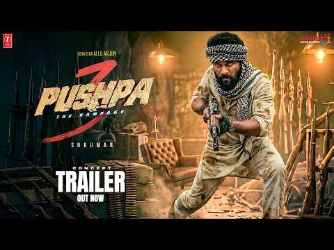 Pushpa 3: The Rampage🔥|Trailer (Hindi) Concpet |Allu Arjun |Vijay Deverkonda|Rashmika| Fahadh