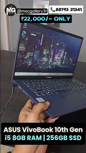 Best Second Hand Laptop Under Budget in India | Asus VivoBook i5 10th Gen SSD Laptop