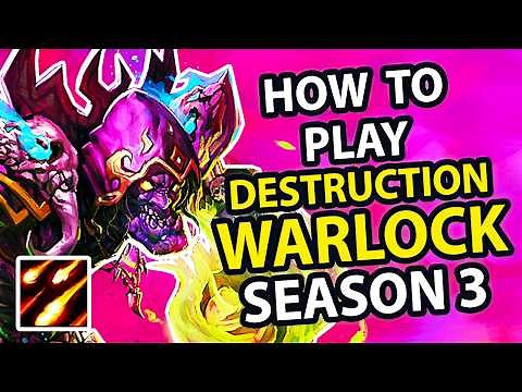 Destruction Warlock Chaos Bolt Build Guide for Mythic+ | WoW The War Within Season 3 Patch 11.2