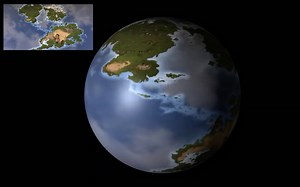 我的小马驹卫星世界地图