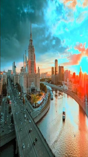 Moscow, Russia: Explore the City by Aerial Drone 4K | Palaces, Cultural Spaces, and Night Tourism