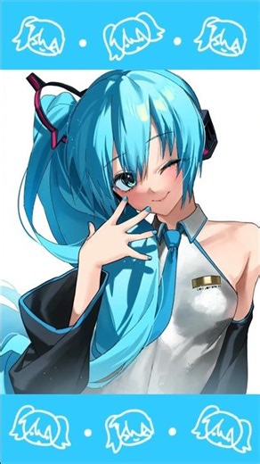 미쿠 포니테일 사건 #hatsunemiku #vocaloid #timelapse