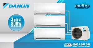 AC Multi-S - 3 Koneksi | Daikin Indonesia