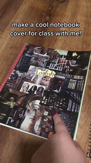 @lettuceseizetheday has been doing this forever #diy #backtoschool #lesbian #bulletjournal #art #class #notebook #lgbtqia #modpodge #collage