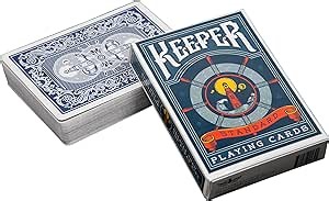 Amazon.com: Ellusionist Keepers Playing Cards Deck - Blue : Toys & Games