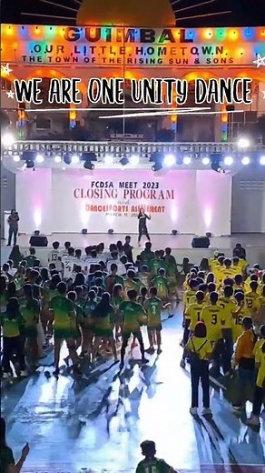 WE ARE ONE ,UNITY DANCE