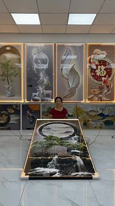 992K views · 11K reactions | Home Wall Art Decoration #Crystal Porcelain Painting | Lee Wallart | Facebook