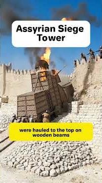 The Siege That Changed Warfare Forever #assyria #shorts