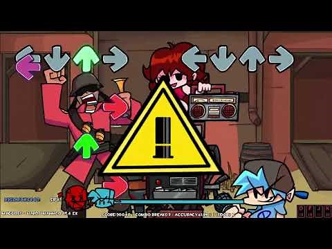 FNF Vs. TF2 Mann Co Soldier - Maggots (4k)