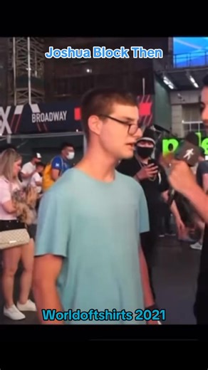 Joshua Block then vs now #worldoftshirts #joshuablock #trending #beforeandafter #thenvsnow worldoftshirts before and after transformation video. Younger josh block in nyc before he turned 21 and current joshua block crash out | Joshua Block