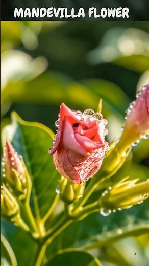 mandevilla flower