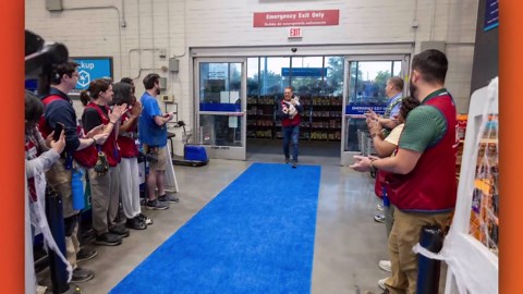 The beloved cat that went missing from a hardware store was returned