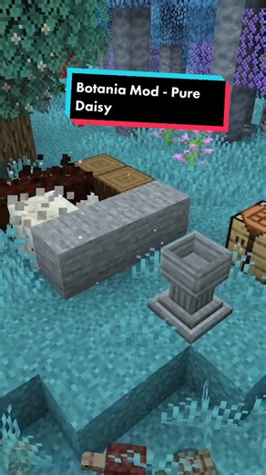 Heres how to make Pure Daisy in Botania Mod 😊 #minecraft #minecrafttutorial #minecraftbuilding #foryou #fyp #argondxs