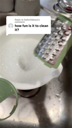 Replying to @SailorOdessa hundreds of comments on this video so let’s clear up a few things ♥️ ✅ If you already have something that grates your cheese that you love, that’s great! ✅ for a super quick small job, a box grater is great too ✅ the box says dishwasher safe, but I DO NOT put plastic in the dishwasher so I don’t know how accurate that is. ✅ when I meal prep, I tend to do a bunch at a time. Last night on my TikTok live I used this to prep my food for the week. ✅ It’s not hard to clean at