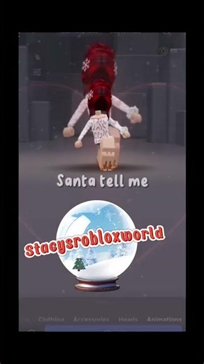 Santa tell me if ur there with voice over!! #robloxedit #robloxyt #robloxchristmas #robloxavatar