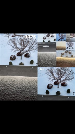 #duet with @Owl sunset part 1475 Yup, the snow is still here