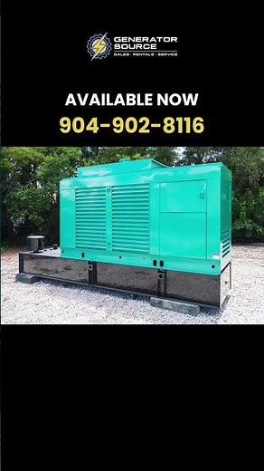 Used and Refurbished Industrial Generators