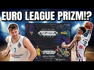 LUKA & WEMBY HUNTING!!! | 2023-24 Panini Prizm EURO LEAGUE Basketball Hobby Box Review
