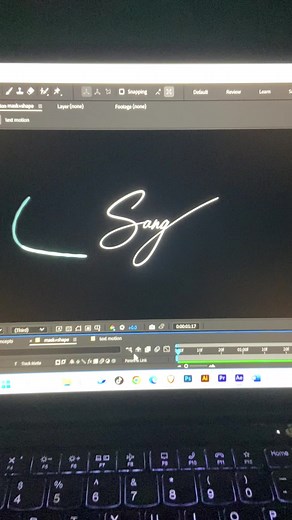 Signature motion graphic #animation #motiongraphics #aftereffects #signaturedesigner
