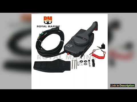 70348205B100 Outboard Engine Remote Control Box Assy for Yamaha Boat Motor10 Pins push to open 7034