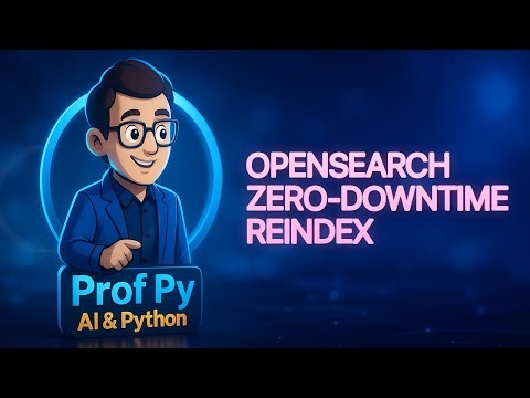 Zero-Downtime OpenSearch Reindexing: Shadow Index, Backfill, Alias Swap (Python Cutover Checklist)