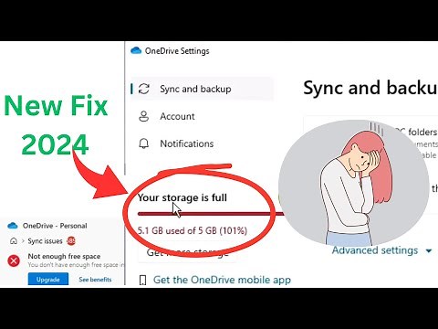 (✅3 Fixes-2024) - OneDrive Storage Full | OneDrive Not Enough FREE Space In Windows 10/11