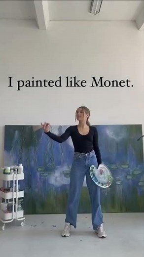 How to paint like Claude Monet 🪷