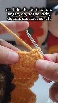 Slow tutorial making big petal sunflower 🌻🌻 #crochet #rajut #diy #crochettutorial