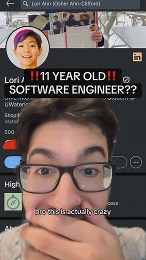 Azzam Hamdan on Instagram: "I should’ve started coding at 3 bro 😭😭 #techjobs #computerscience #fyp #jobs #college #career"