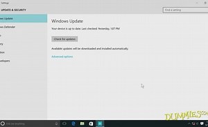 Resetting Your Windows 10 Installation