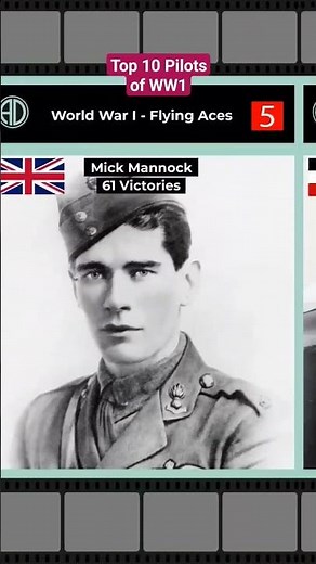 Top 10 Pilots of World War I - The greatest Flying Aces