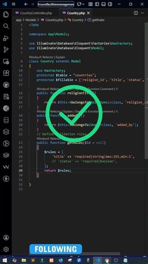 Laravel Validation Best Practices Every Dev Must Know 🔥 #shorts #foryou