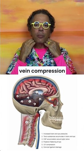 How can obsessive thoughts and OCD be associated with a neck injury and dysstructure?