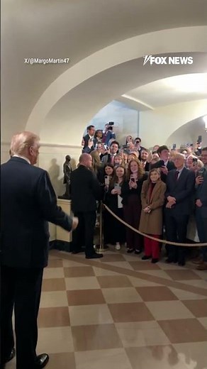 Trump surprises first official White House tour of the year