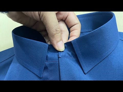 Sewing a shirt for men takes only 25 minutes Very convenient for those who sew shirts at home.✅