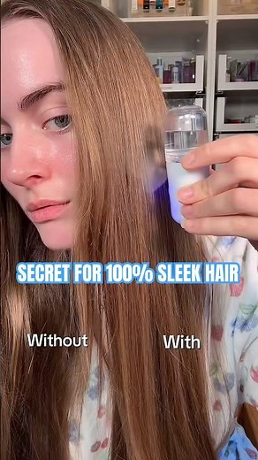 Humidity, rain, wind? NO problem! ✅ #sleekhair #waterresistant