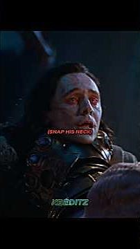 The Saddest Loki Scene in Infinity War 😭
