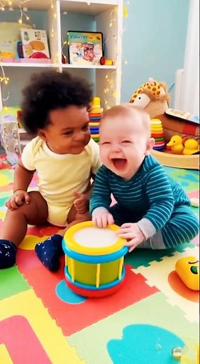 BABY BEATBOX BATTLE 😳🎤 | Cutest Showdown Ever #funnyshorts #funny