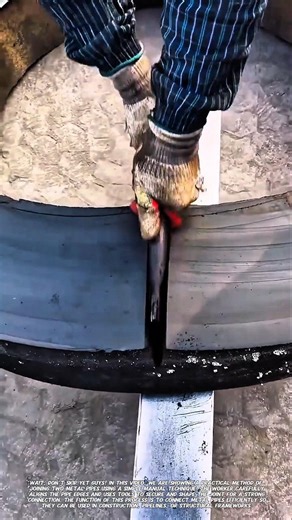 Smart Pipe Joining Technique – Fast & Strong Metal Connection!.